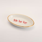 Pratinho Oval Ho Ho Ho