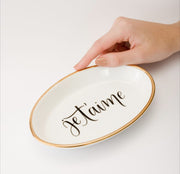 Pratinho Oval Je t`aime