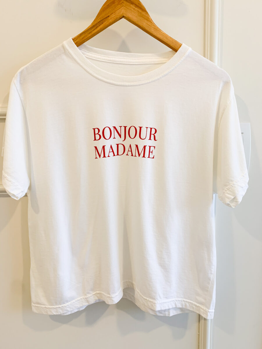 Camiseta Bonjour Madame