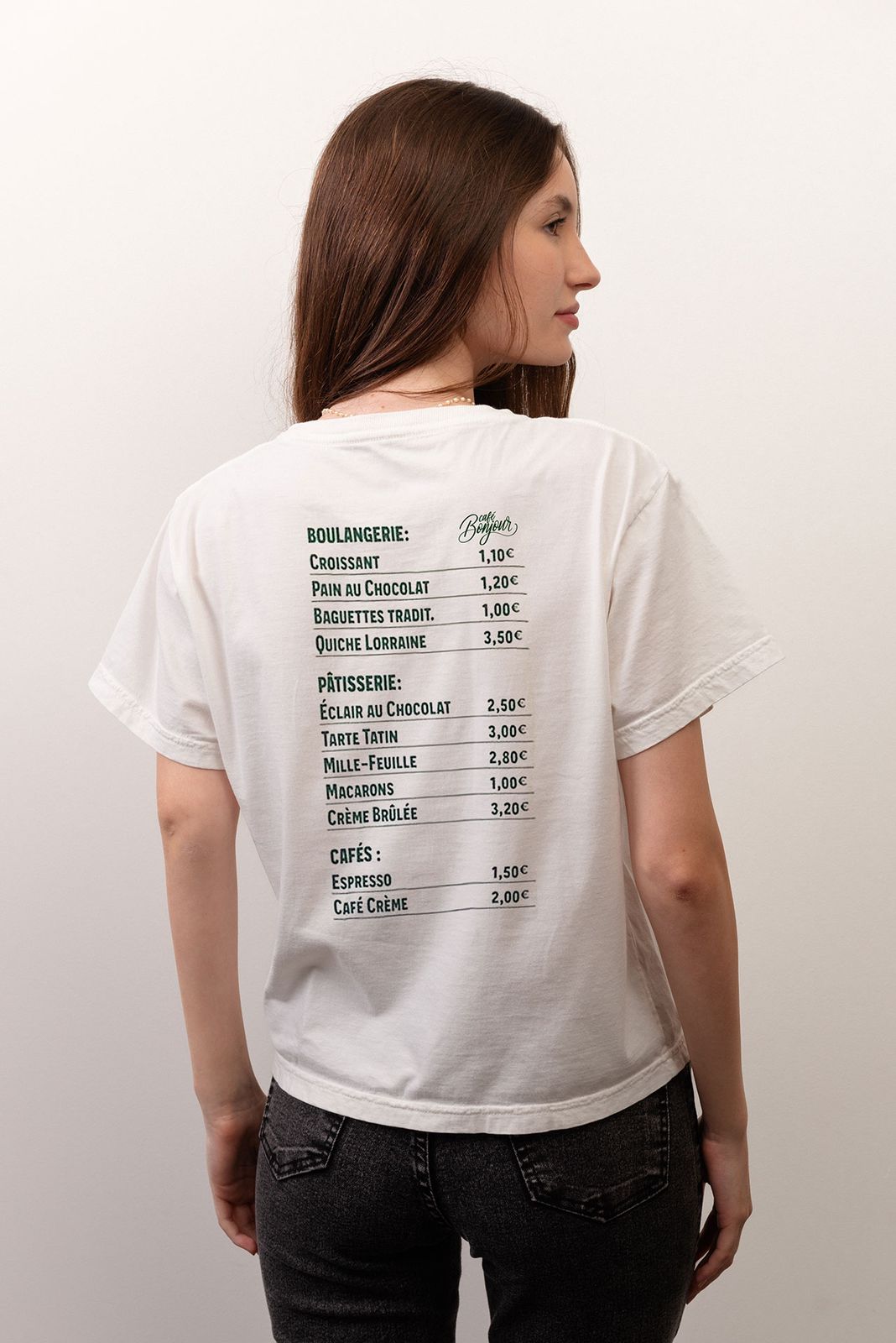 Camiseta Café Bonjour